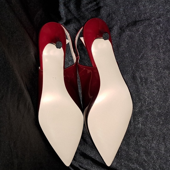 Gorgeous black/red ombre pumps - Picture 7 of 7